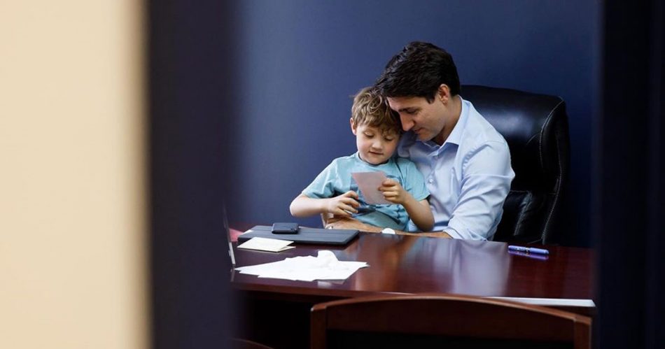 in-quarantena-coi-figli-la-giornata-del-premier-canadese-justin-trudeau