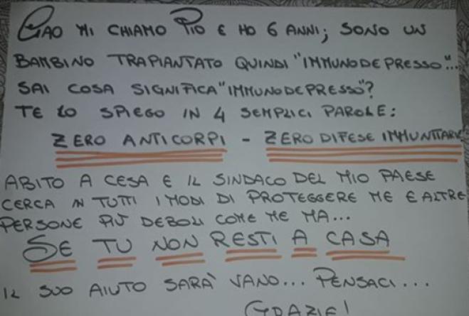 state-a-casa-l'appello-del-piccolo-pio-commuove-il-web