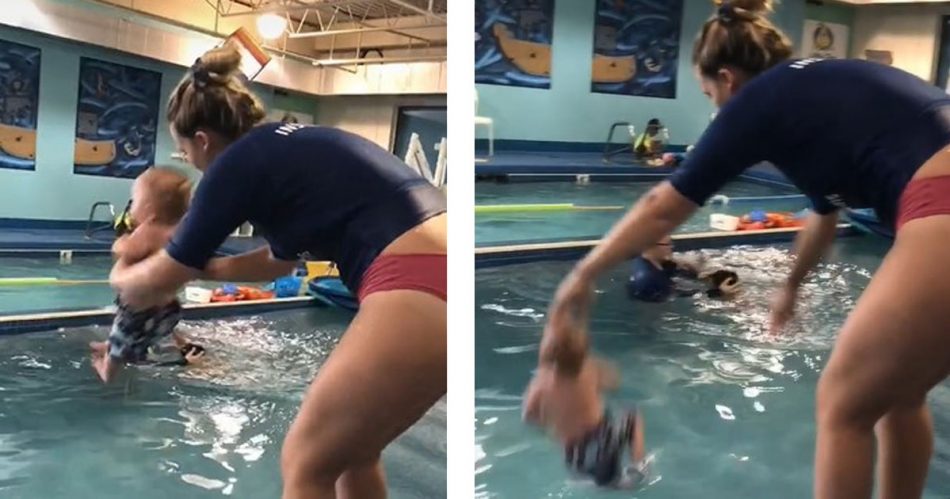 il-video-virale-del-neonato-gettato-in-piscina-scatena-il-dibattito