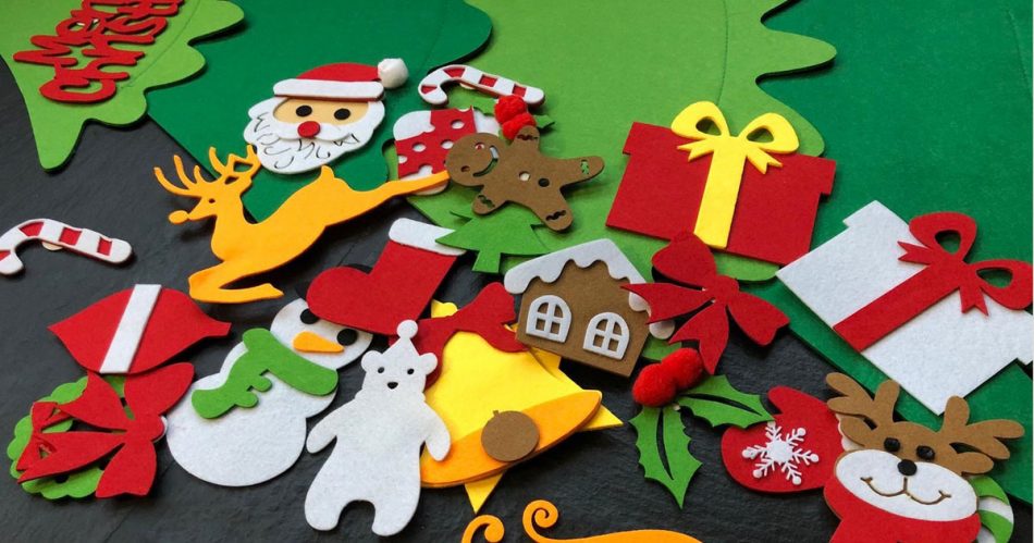 albero-di-natale-di-feltro-in-stile-montessori
